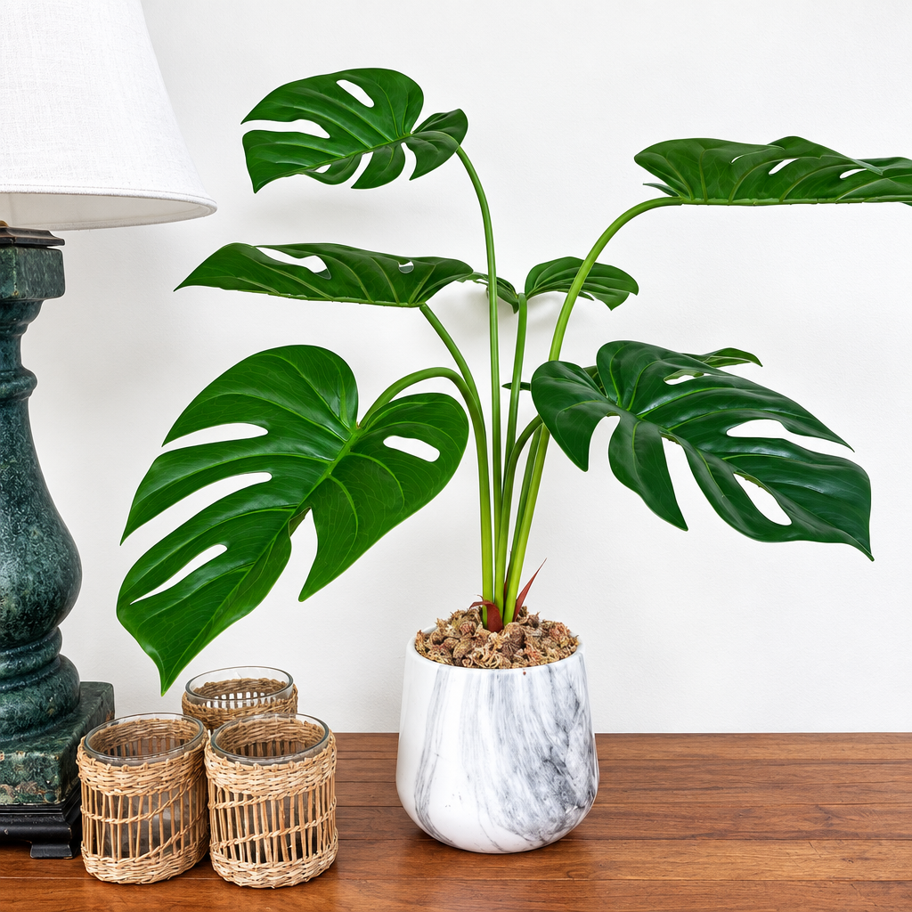 Potted cheese plant