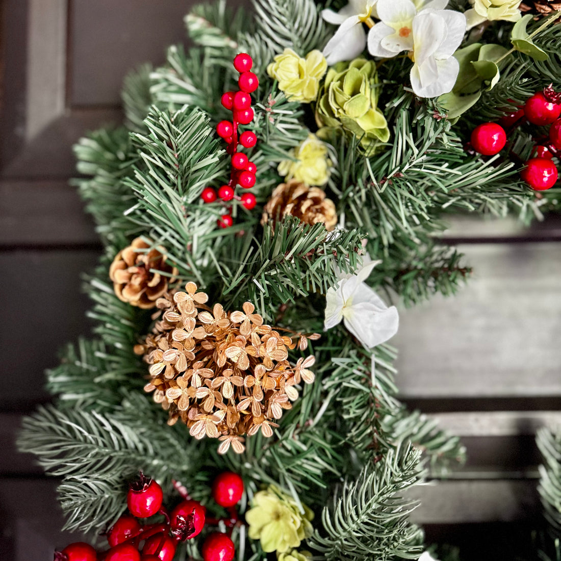 Dancer Christmas Wreath
