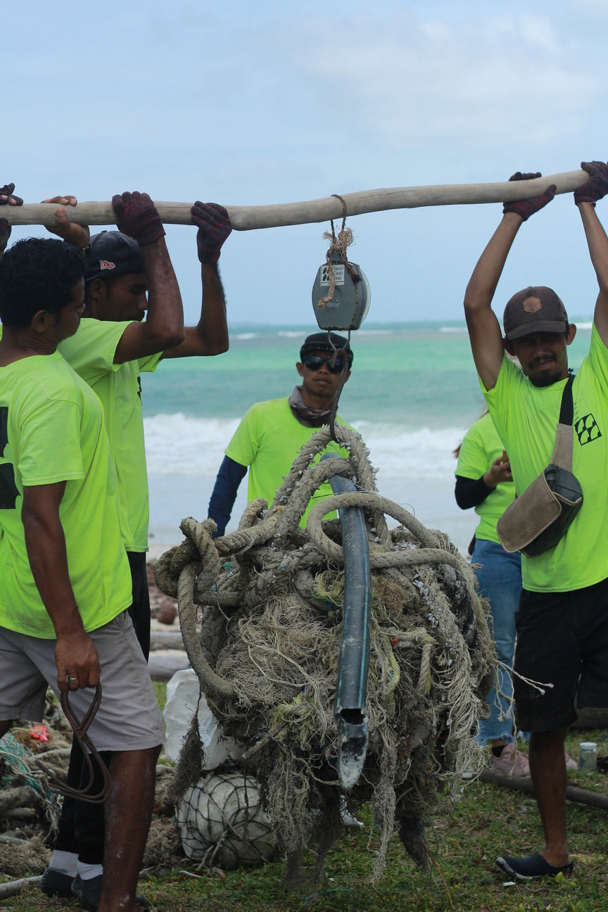 Plastic removal from ocean