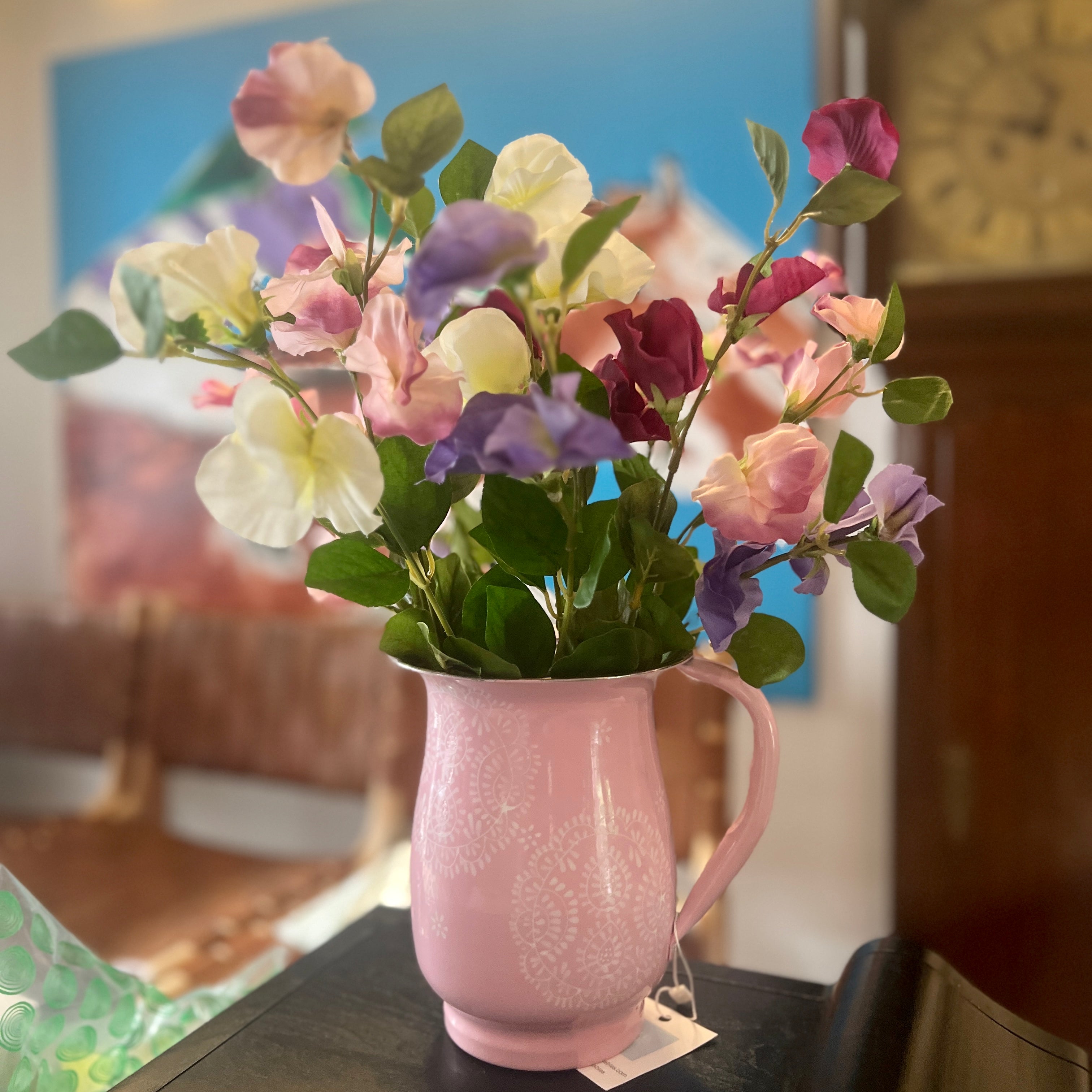 Sweet pea jug