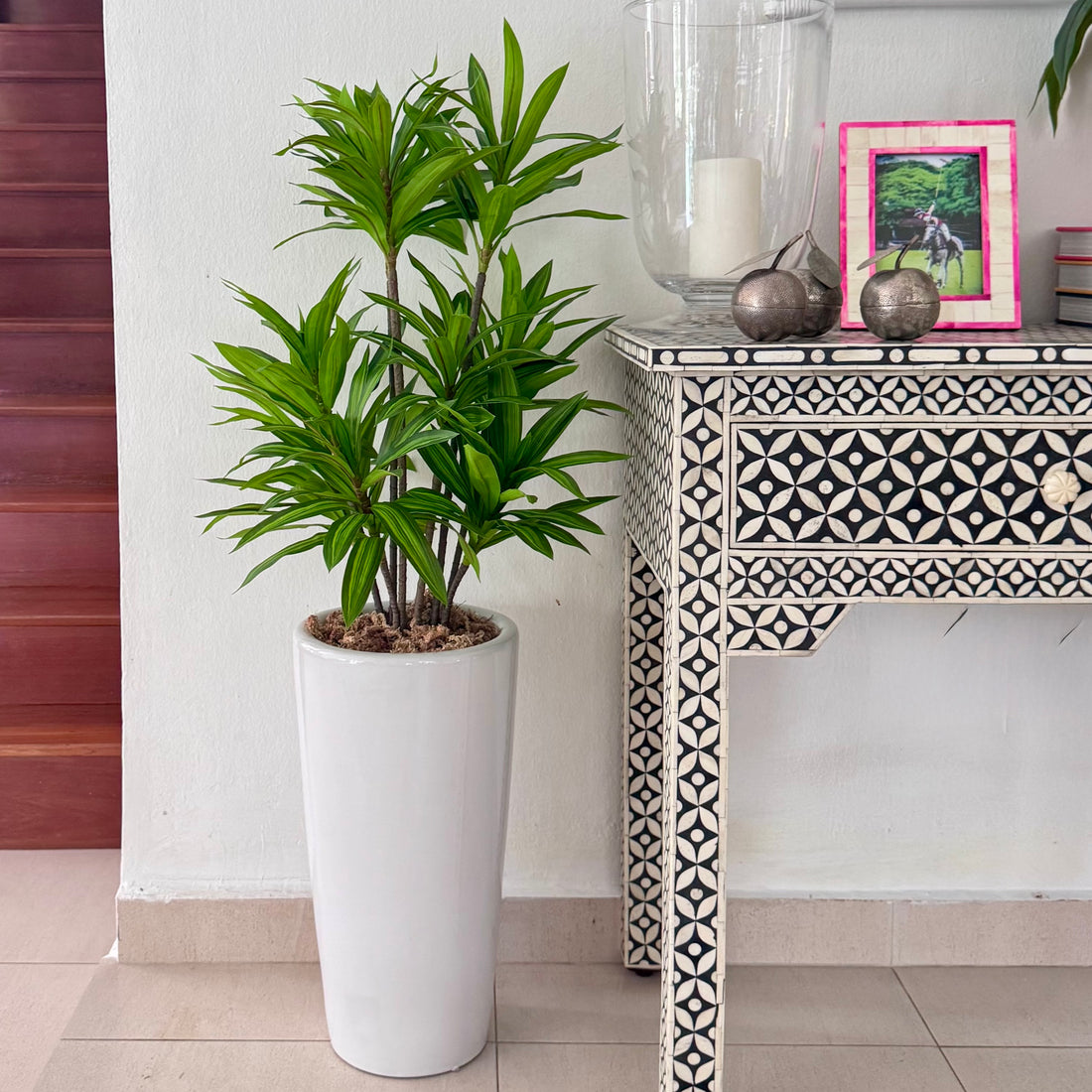 Large faux plant