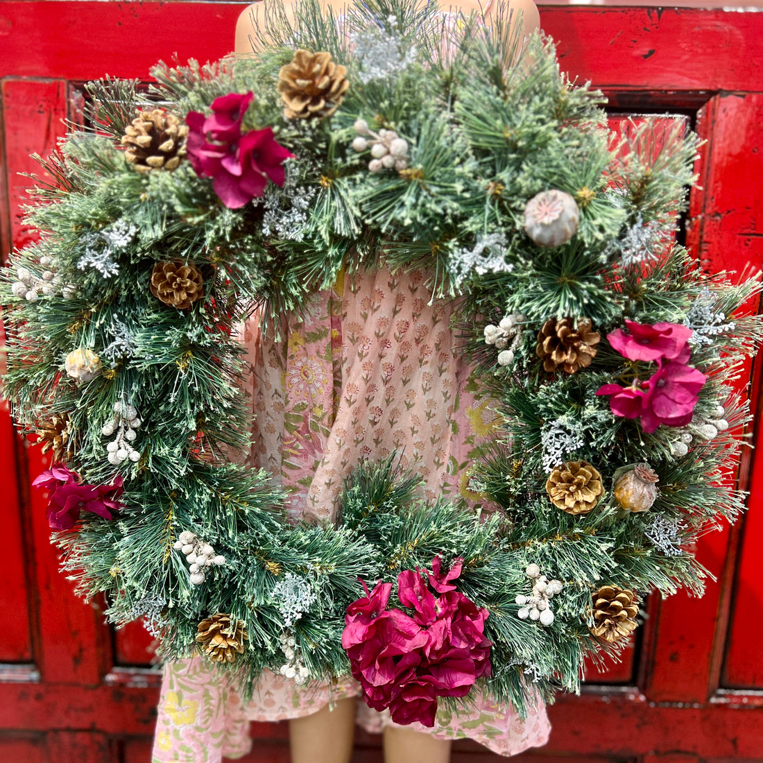 Little Donkey artificial wreath