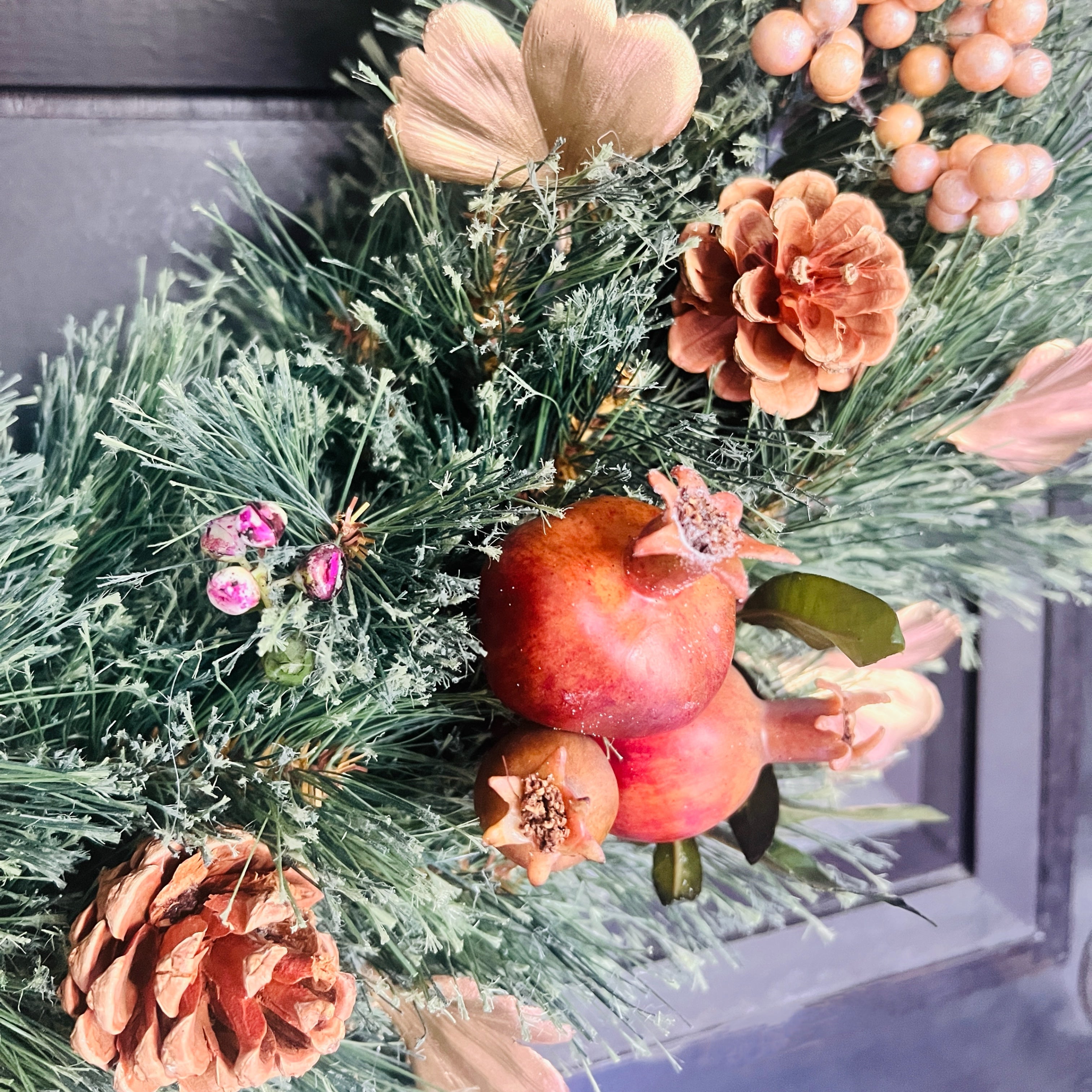 O Little Town of Bethlehem artificial wreath