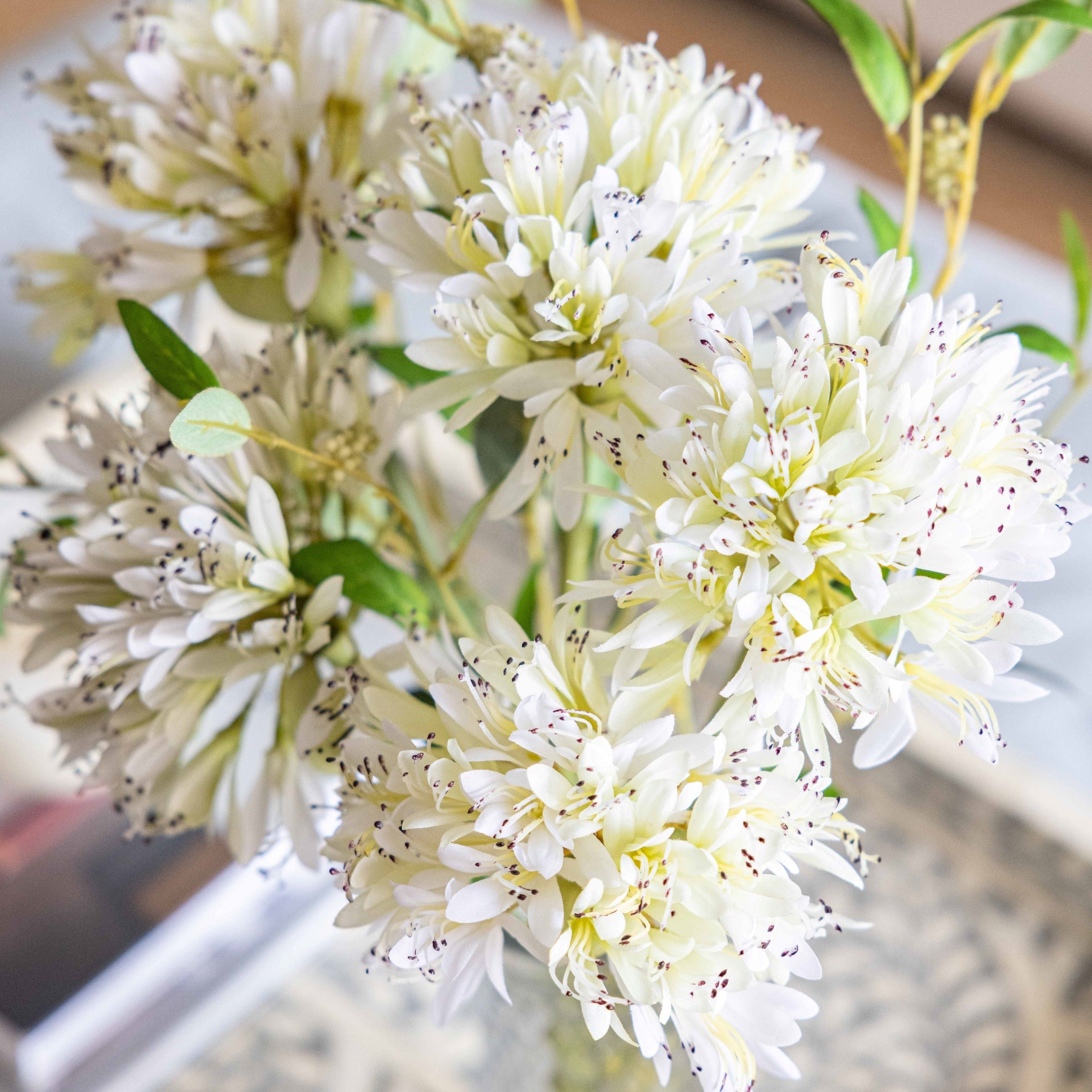 artificial agapanthus