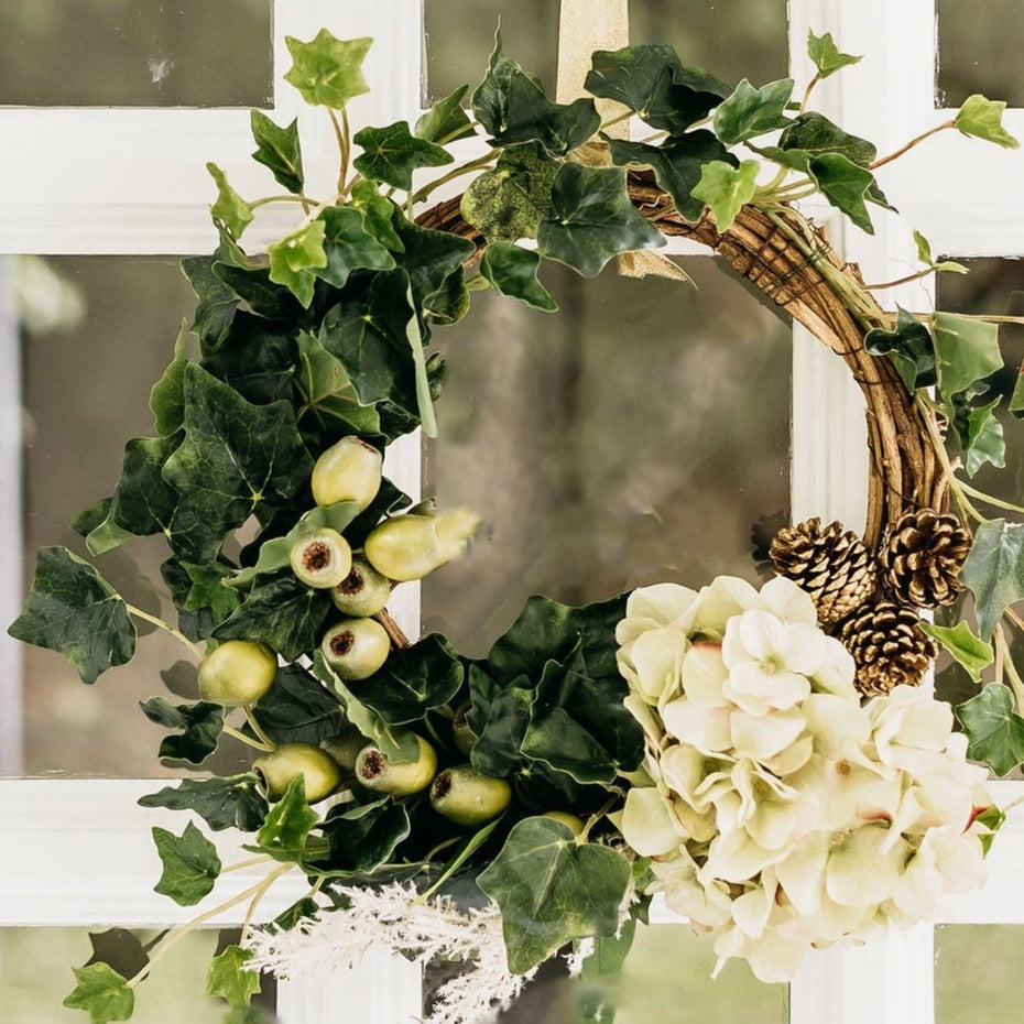 faux wreath