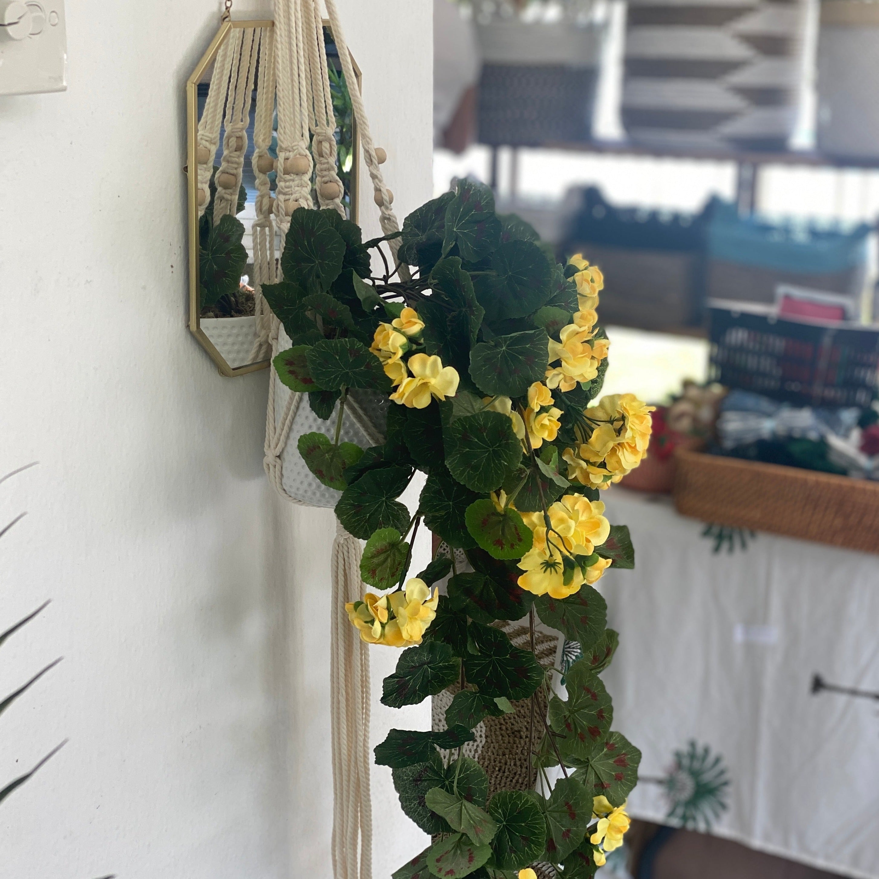 faux flowers
