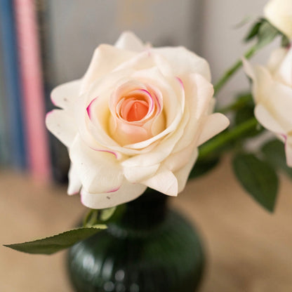 Pink faux rose