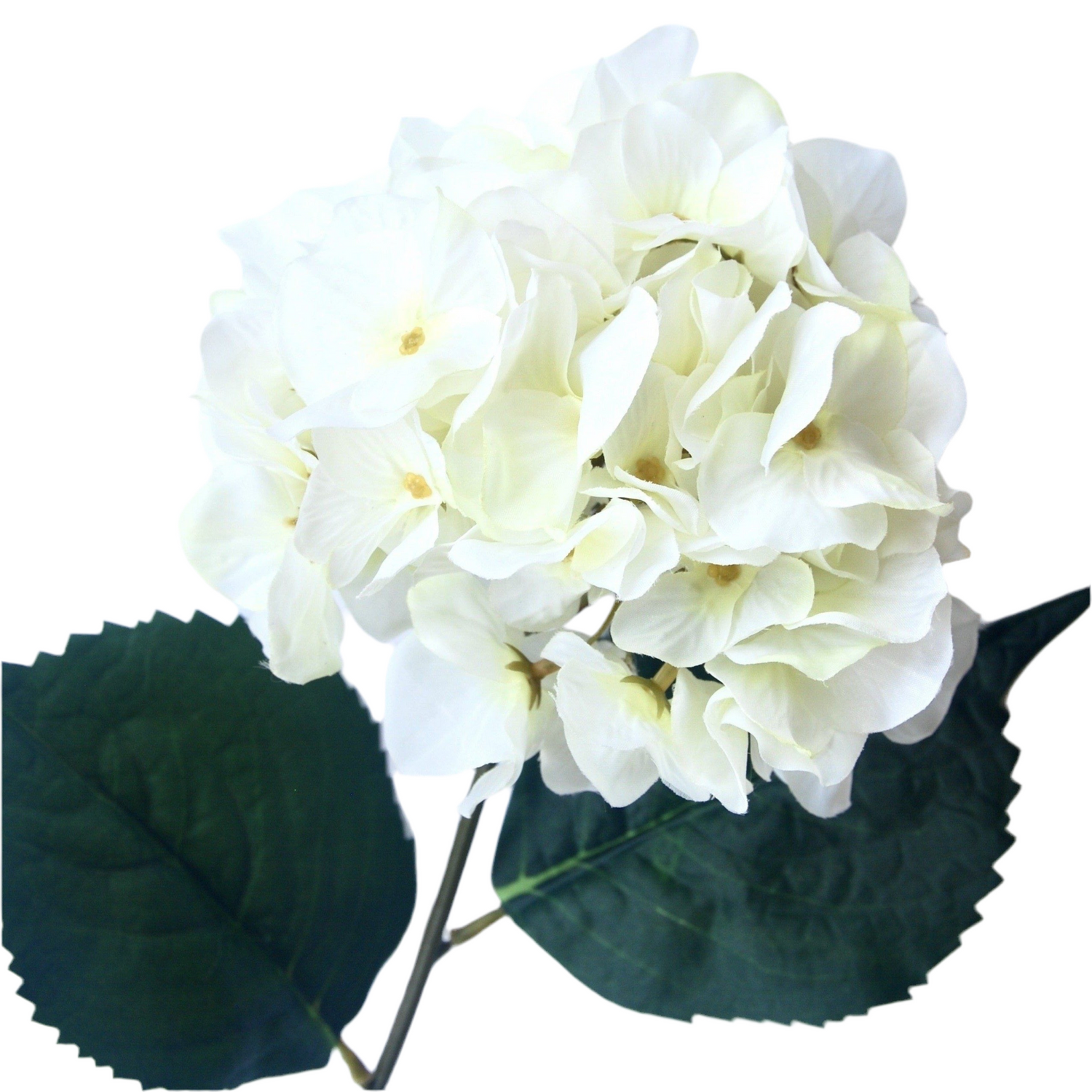 Artificial cream flower