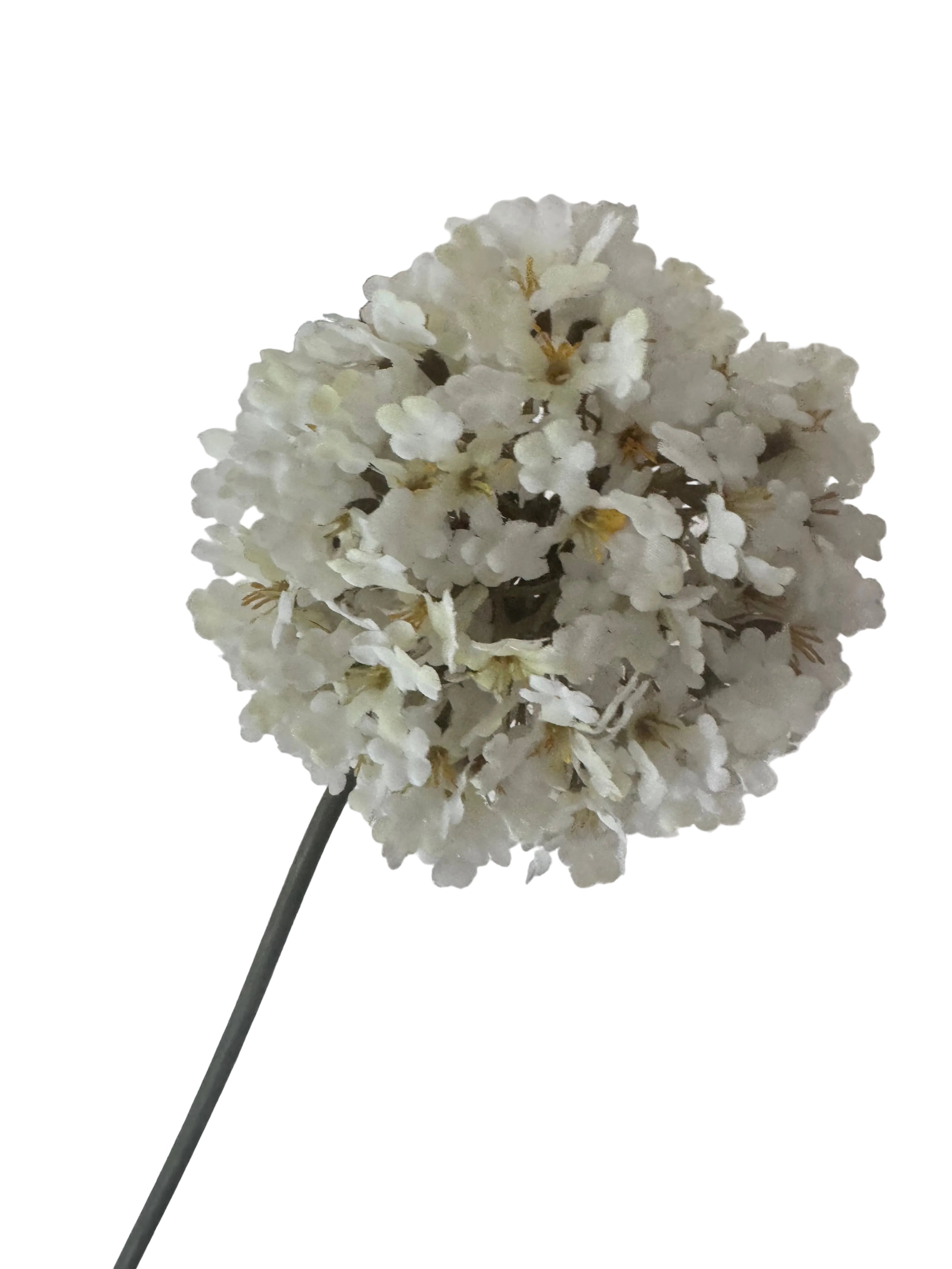 Cream faux flower