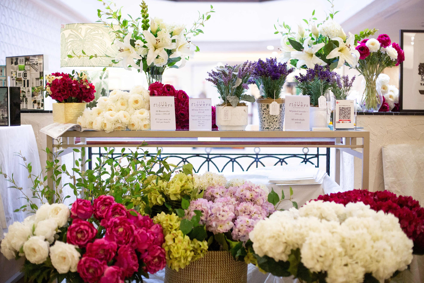 Find silk flowers singapore at pop ups island wide