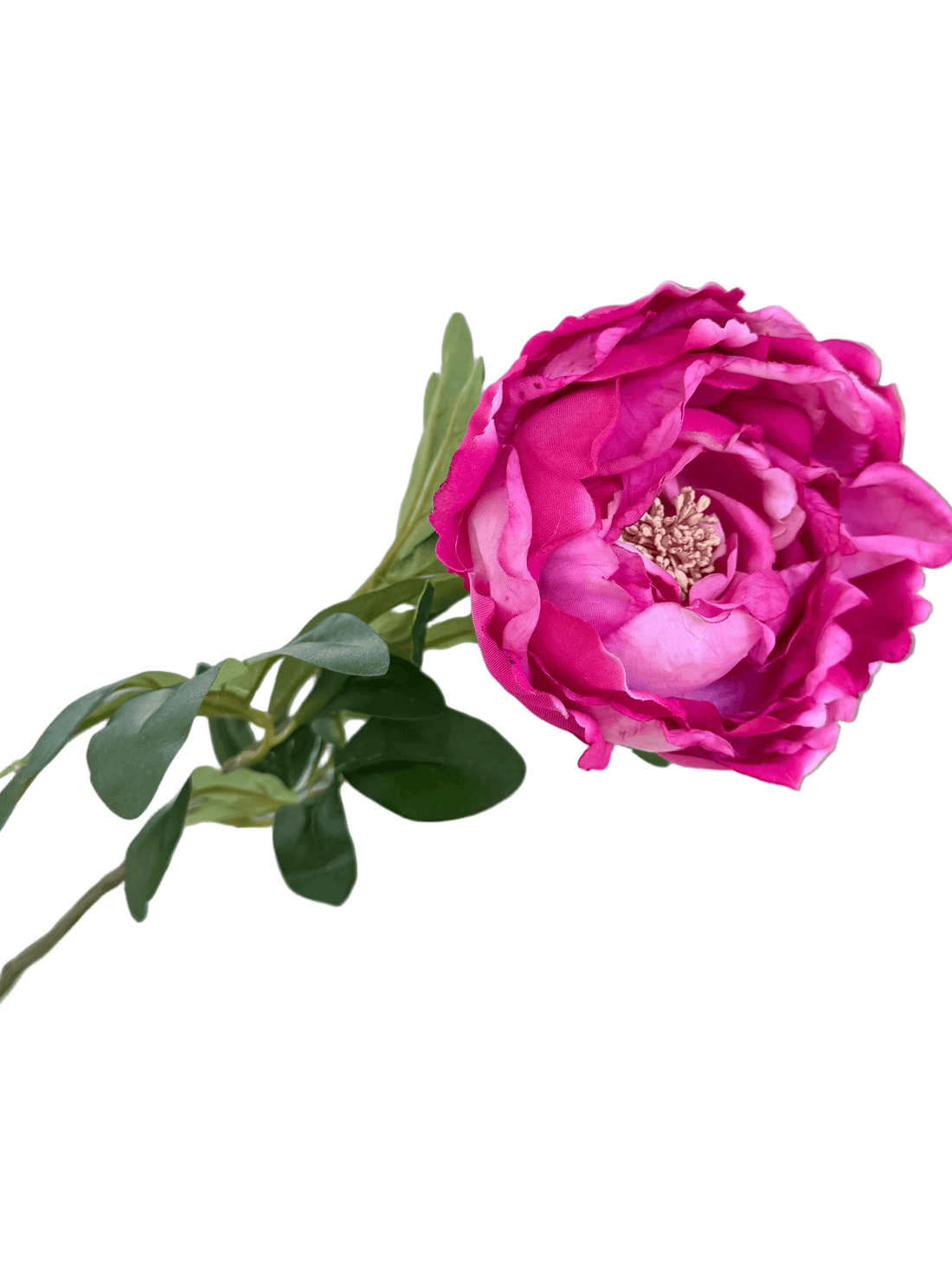 dark pink artificial peony