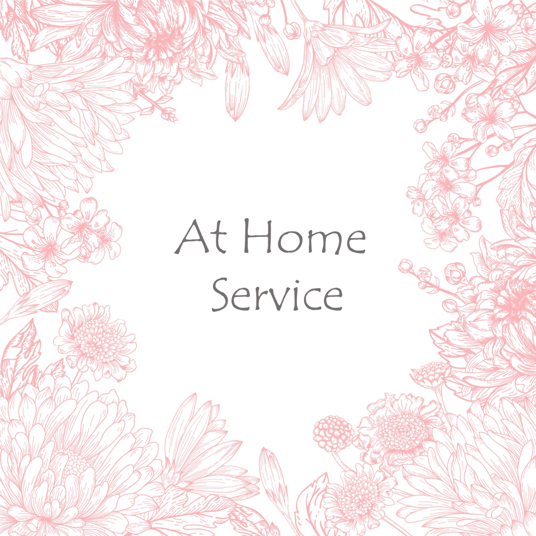 At Home Service - booking fee