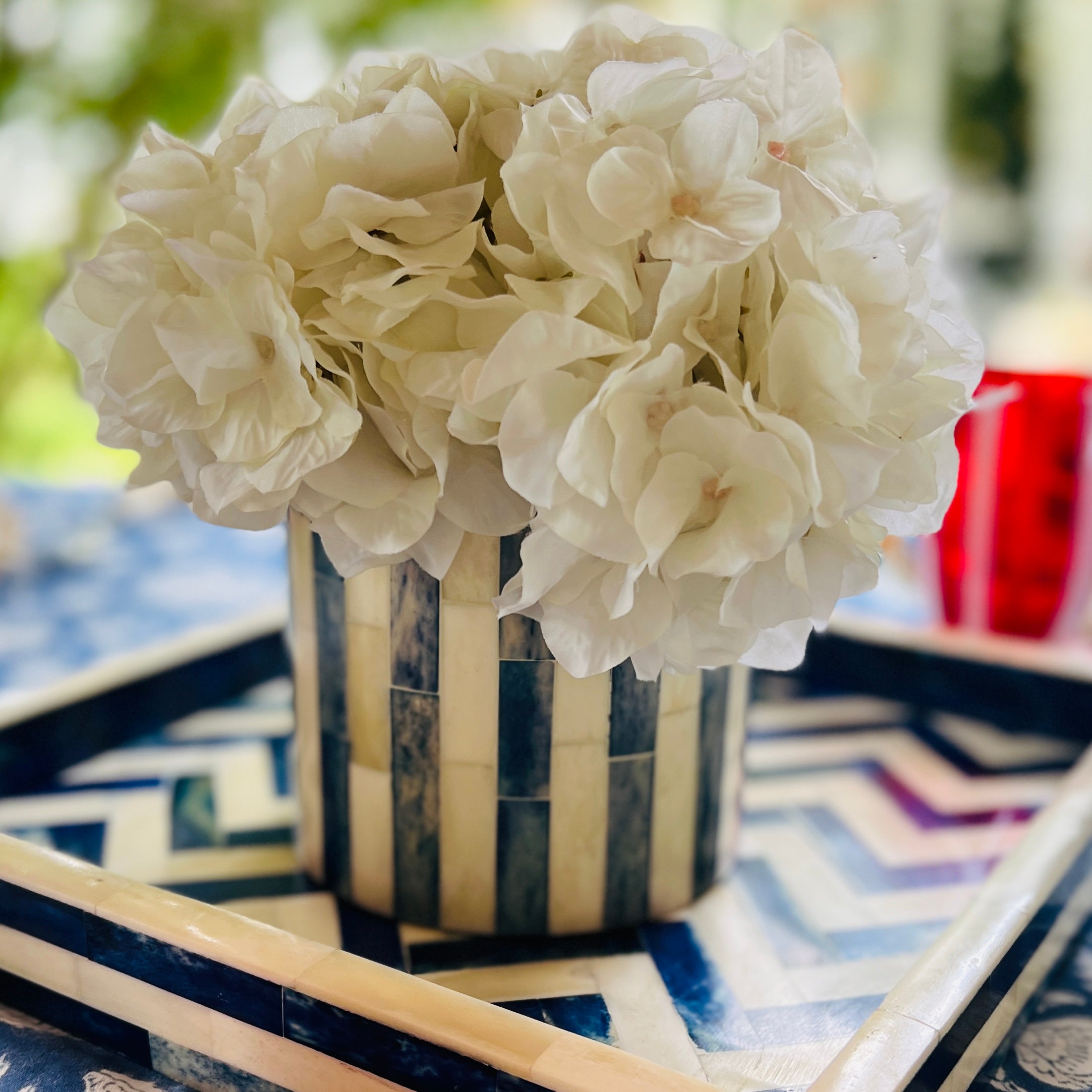 French Hydrangea - White